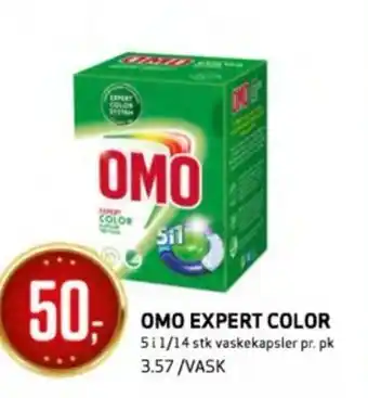Bunnpris OMO Expert color tilbud
