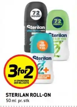 Bunnpris STERILAN Roll-on tilbud