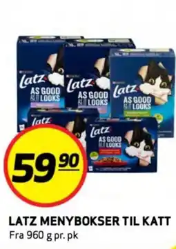 Bunnpris LATZ Menybokser til katt tilbud