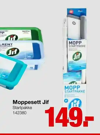 Staples Moppesett Jif tilbud