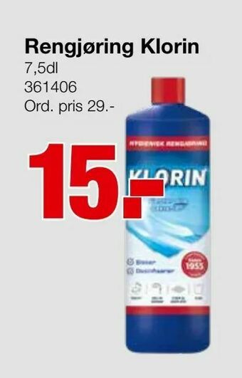 Staples Rengjøring Klorin tilbud