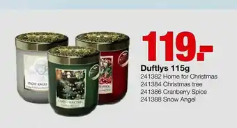 Duftlys 115g