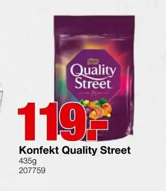 Staples Konfekt Quality Street tilbud