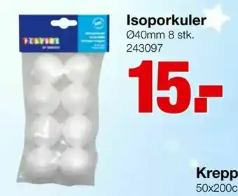 Staples Isoporkuler tilbud