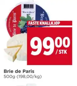 Meny Brie de paris tilbud