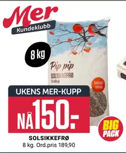 Europris SOLSIKKEFRØ tilbud