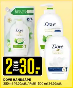 Europris DOVE HÅNDSÅPE tilbud