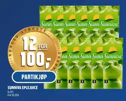 Coop Obs SUNNIVA EPLEJUICE tilbud