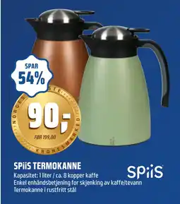 Coop Obs SPiiS TERMOKANNE tilbud