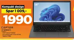 POWER 14" bærbar pc cpixel2 tilbud