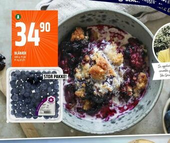 Coop Obs Blåbær tilbud