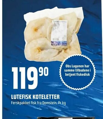 Coop Obs Lutefisk koteletter tilbud