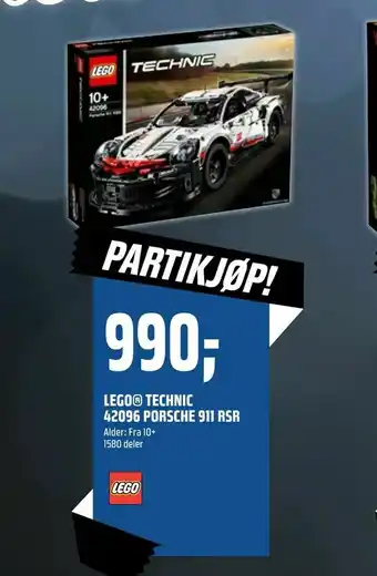 Coop Obs Lego® technic 42096 porsche 911 rsr tilbud