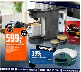 Senseo® switch 3-i-1 kaffemaskin base hd6593/20