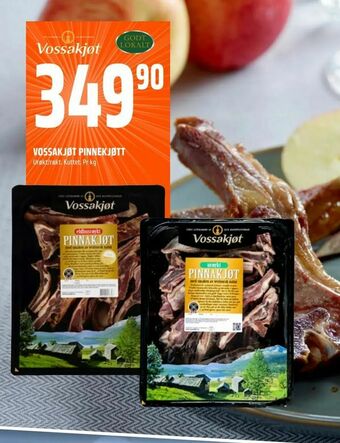 Vossakjøt pinnekjøtt