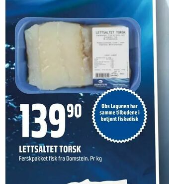 Coop Obs Lettsaltet torsk tilbud
