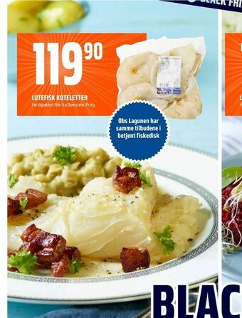 Coop Obs Lutefisk koteletter tilbud