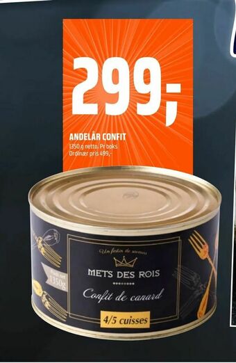 Coop Obs Andelår confit tilbud