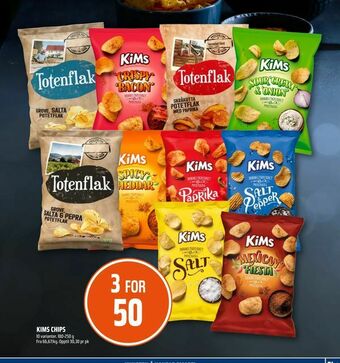 Coop Obs Kims chips tilbud