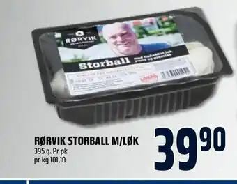 Coop Obs Rørvik storball m/løk tilbud