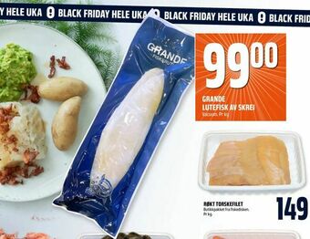 Coop Obs Grande lutefisk av skrei tilbud
