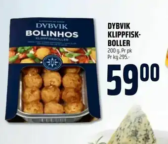 Coop Obs Dybvik klippfiskboller tilbud