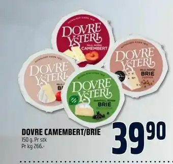 Coop Obs Dovre camembert/brie tilbud