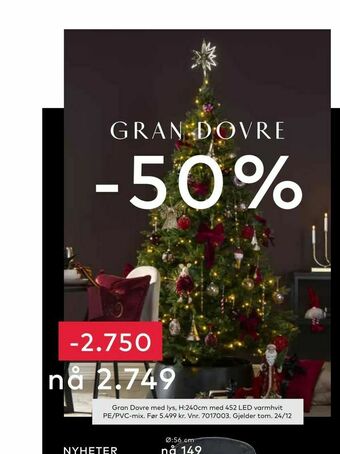 Skeidar Gran dovre tilbud