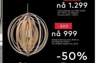 Skeidar Circle lamper tilbud