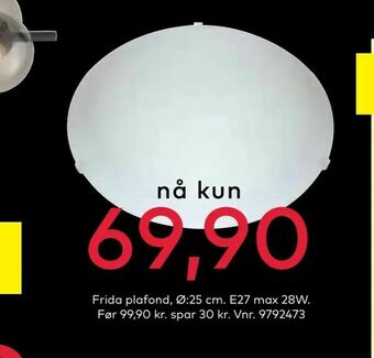 Skeidar Vega lampeserie tilbud