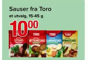 Spar Sauser fra Toro tilbud