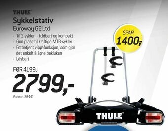 Thansen Sykkelstativ tilbud
