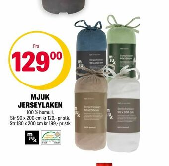 Coop Extra Mjuk jerseylaken tilbud