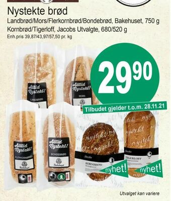 Joker Nystekte brød tilbud