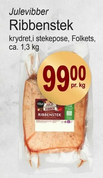 Joker Ribbenstek tilbud