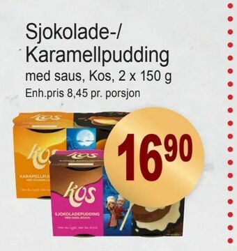 Joker Sjokolade-/ Karamellpudding tilbud
