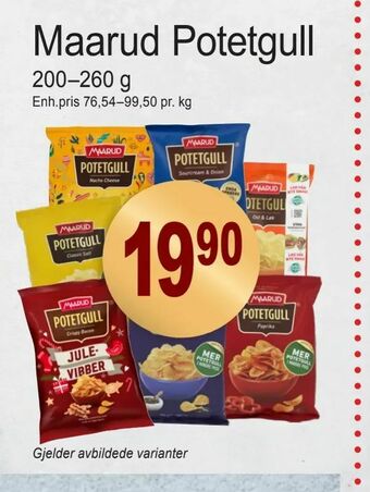 Joker Maarud Potetgull tilbud