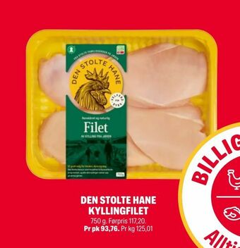 Coop Extra Den stolte hane kyllingfilet tilbud