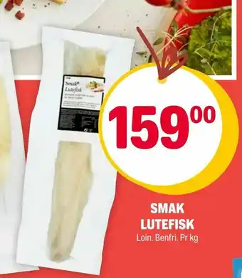 Coop Extra Smak lutefisk tilbud
