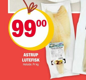 Coop Extra Astrup lutefisk tilbud