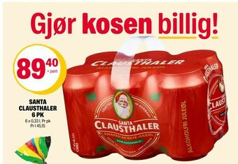 Coop Extra Santa clausthaler tilbud