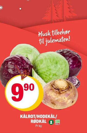 Coop Extra KÅLROT/HODEKÅL/ RØDKÅL tilbud