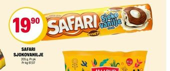 Coop Extra Safari sjokovanilje tilbud
