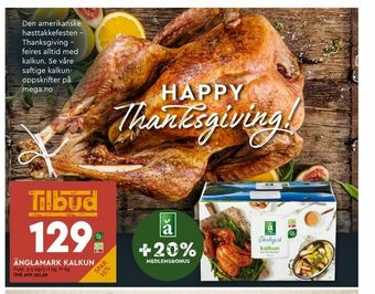 Coop Mega Änglamark kalkun tilbud