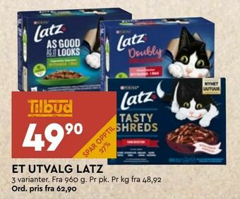 Coop Mega Et utvalg latz tilbud