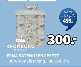 JYSK ERNA SATENGSENGESETT tilbud