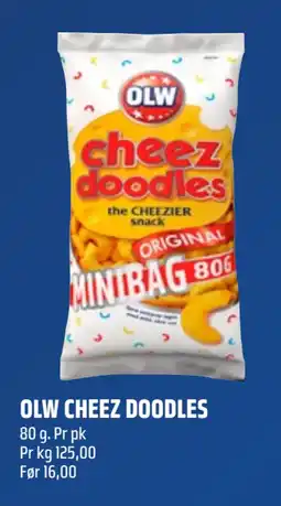 Coop Obs OLW CHEEZ DOODLES tilbud
