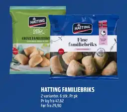 Coop Obs HATTING FAMILIEBRIKS tilbud
