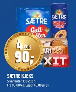 Coop Obs SÆTRE KJEKS tilbud