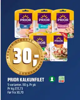 Coop Obs PRIOR KALKUNFILET tilbud
